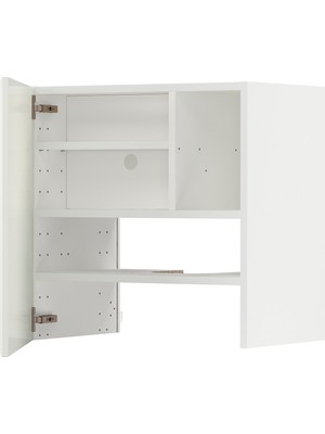 IKEA Kırık Beyaz Aspiratör Dolabı 60X38,9X60 Cm, Tek Kapaklı
