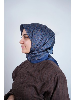 Scarfe Scarf Saten Simli Eşarp 5050