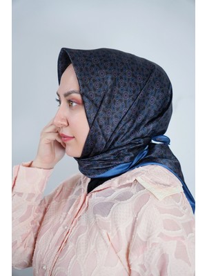 Scarfe Scarf Saten Simli Eşarp 5048