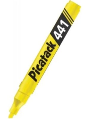 Picador Picatack Fosforlu Işaretleme Kalemi Pastel Sarı 10'lu