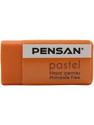Pensan Pastel Silgi Çok Renkli Silgi Rainbow Set - 1 Adet Turuncu