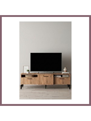 Bezos Mistral Tv Sehpası Çok Renkli 160X40 cm Bzss