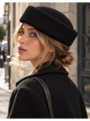 Venüs Design Vintage Pillbox Şapka