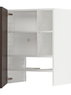 IKEA Kahverengi Aspiratör Dolabı 60X38,9X80 Cm, Tek Kapaklı