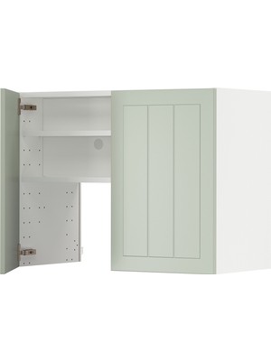 IKEA Açık Yeşil Aspiratör Dolabı 80X38,8X60 Cm, 2 Kapaklı
