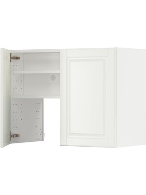 IKEA Kırık Beyaz Aspiratör Dolabı 80X38,9X60 Cm, 2 Kapaklı