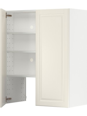 IKEA Kırık Beyaz Aspiratör Dolabı 80X38,9X100 Cm, 2 Kapaklı
