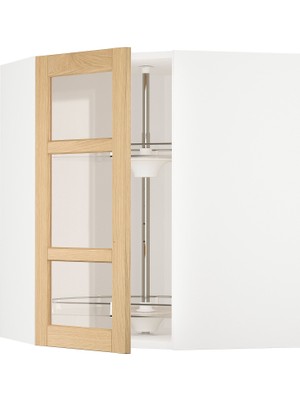 IKEA Meşe Köşe Mutfak Duvar Dolabı 68X67,5X80 Cm, Tek Kapaklı