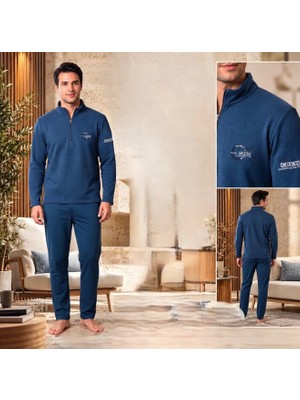 Over Sleep by Poleren Petek Jakar Erkek Pijama Takımı