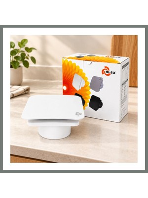 Bezos 120 mm Plastik Banyo Tuvalet Aspiratörü 16W 80M³/H Mmbz