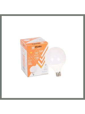 Bezos LEDP015 G95 15W G.ısıgı Glop LED Ampul 1 Adet Mmbz