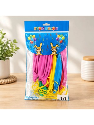 Ps Jumbo Lastikli Balon 10'lu