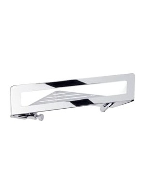 Mey İthalat Banyo Krom Duş Rafı Krom Renk 93X71X211 mm Beyaz Tek Ebat BA3008 043 Cr