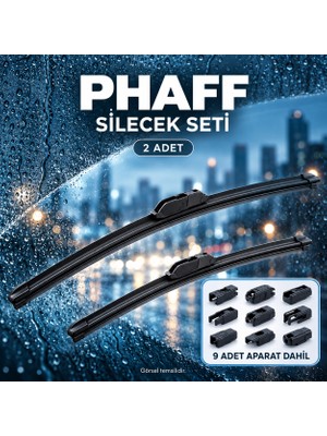 Phaff Chevrolet Epica (Sev, Cev) 04.2005–12.2015 2’li 9 Aparatlı Ön Silecek Seti