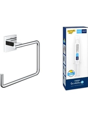 Mey İthalat Start Cube Quickfix Halka Havluluk + Quickglue A1 Yapıştırıcı Seti