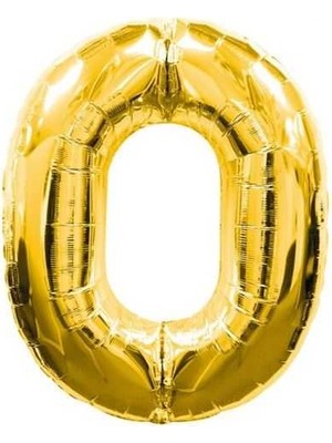 Mudanis 0 Rakamlı Folyo Balon Renk 40 Inç