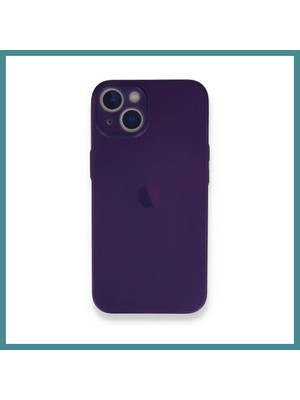 Bezos iPhone 14 Plus Uyumlu Kılıf Pp Ultra Ince Kapak - Mor Mac
