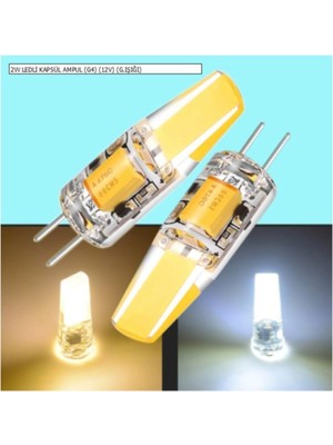 Die Grup Tr 2W Ledli Kapsül Ampul (G4) (12V) (G.ışığı)