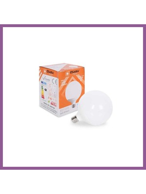 Bezos LEDG021 G125 20W Beyaz Glop LED Ampül 1 Adet Rengaren