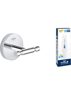 Start Cosmopolitan Quickfix Bornoz Askısı + Quickglue A1 Yapıştırıcı Seti