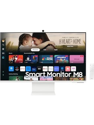 M8 LS32DM801UUXUF, 32" Inç, Uhd, 3840 x 2160,4K, 4ms 60Hz, HDR10, Akıllı Monitör