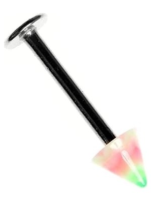 Moulin Labret Stud Çelik Spike Piercing TDGR00918