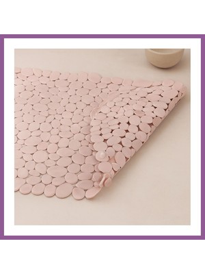 Bezos Banyo Kaydırmaz Duş Paspası Vantuzlu 34X68 cm Rengaren