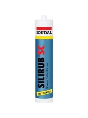 Silirub Sc Duşakabin Silikon, 280 Ml, Şeffaf