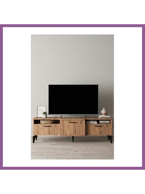 Bezos Mistral Tv Sehpası Çok Renkli 160X40 cm Rengaren