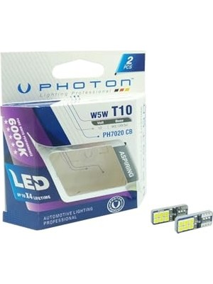 Marmara Avm Ampul T10 W5W 6+6 LED (2'li Blister) Pht PH7020 B2