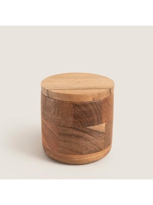 Marmara Avm Gent Dekoratif Kutu 10X10X10 cm Natural
