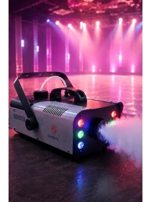 Kadıoğlu Ticaret Quenlite QL-1200RGB LED Işıklı Sis Makinası 1200 W Uzaktan Kumandalı