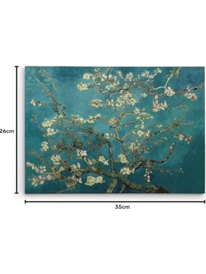 Trendexa Vincent Van Gogh - Blossoming Almond Tablosu - 100X70 cm