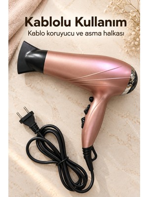 Skygo Asma Halkalı Kablolu Saç Kurutma Makinesi