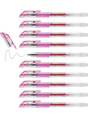 2185 Jel Roller Metalik Pembe - 10 Kalem - 0,7 mm