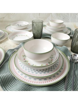 Rose Line Yemek Takımı 24 Parça 6 Kişilik 22909-10-11
