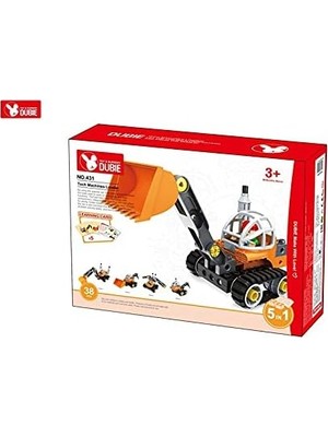 431 38 Parça LEGO Dubie Iş Aracları 5ın1