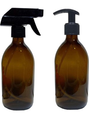 Paradise Design 500ML Amber Cam Sıvı Sabunluk, 500SASP