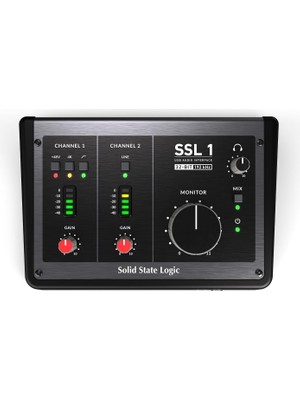 Ssl 1 USB Ses Kartı 2 Giriş 2 Çıkış