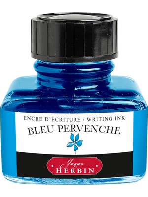 J. Herbin Dolma Kalem Şise Mürekkep 30ML - Bleu Pe