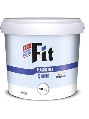 Fit Plastik Mat Iç Cephe Duvar Boyası, 10 Kg, Serap FTPLS10-R68