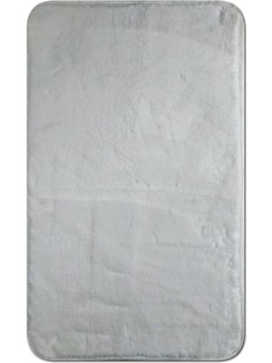 50 x 80CM Pofuduk Kabarık Kalın Paspas, Beyaz