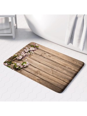 Banyo Paspası, Kaymaz Taban, Banyo Halısı, Makinede Yıkanabilir
