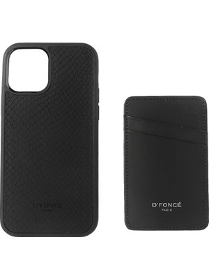 Kartlık ve Telefon Kılıfı Seti, Medium, 5002801693, Siyah, Erkek