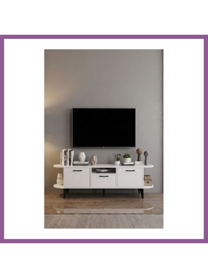 Bezos Mira Tv Sehpası Suntalam Mavi 160X35 Rengaren
