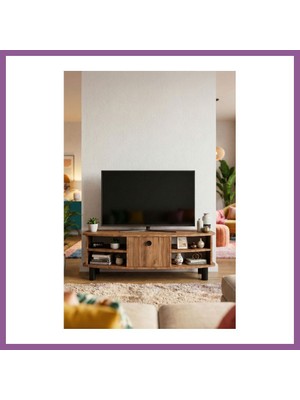 Bezos Vienna Tv Sehpası Suntalam Çok Renkli 136X44 Rengaren