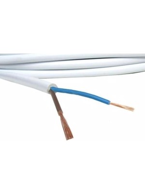 100 Metre 2x1,5 Ttr Cca Seyyar Elektrik Kablosu