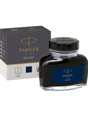 Quink Dolma Kalem Şişe Mürekkebi, 57 Ml, Mavi-Siyah