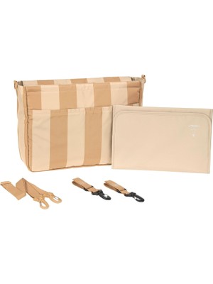 Lassig Mix Multi Bag Bebek Arabası Organizer Çanta Camel
