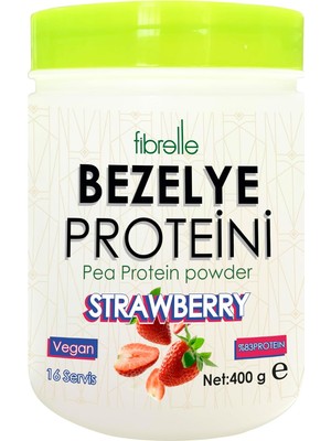 Bezelye Proteini, Çilek Aromalı